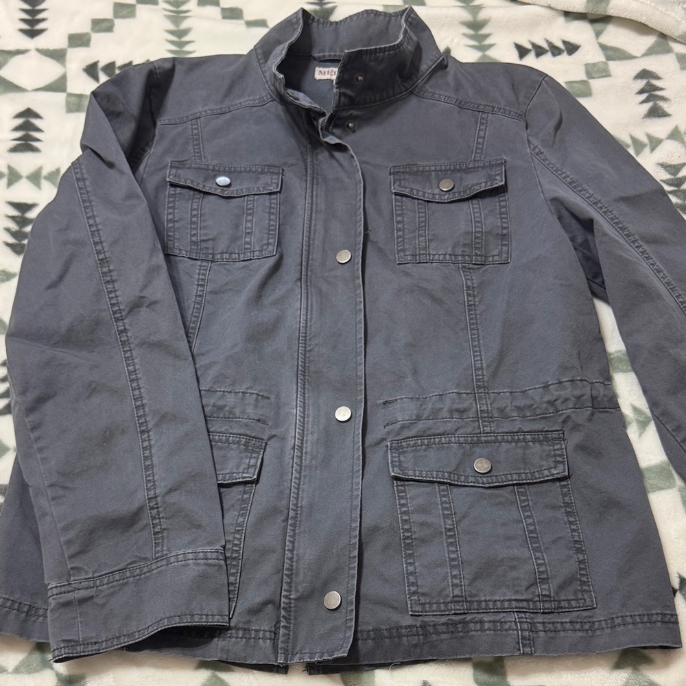 Merona Gray Utility Jacket